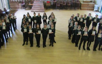 1st Year Attendance Certificates