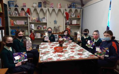 “An Unexpected Visitor at Christmas”  was the topic for this year’s Seasonal  Library Competition.