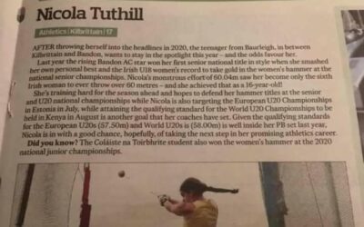 Nicola Tuthill features in 21 stars for 2021