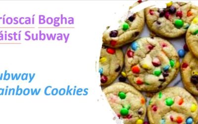 Bríoscaí bogha báistí Subway!