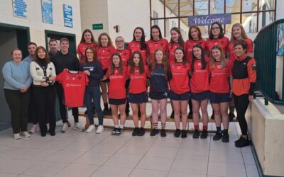 Presentation of new set of jerseys in advance of County Final