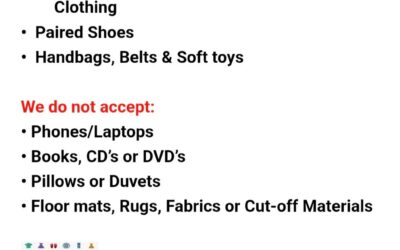 Reminder of Parents’ Association Clothes Drive