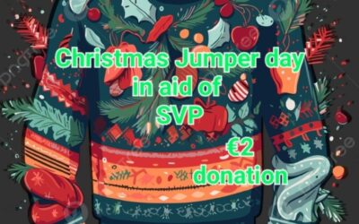 Christmas Jumper day in aid of SVP