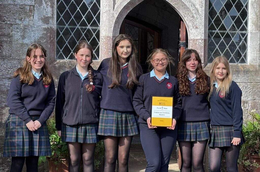 Transition Year students win award in the Psychslam Regional Finals in UCC