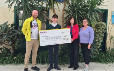 2nd Yr raises over 1000€ for charity